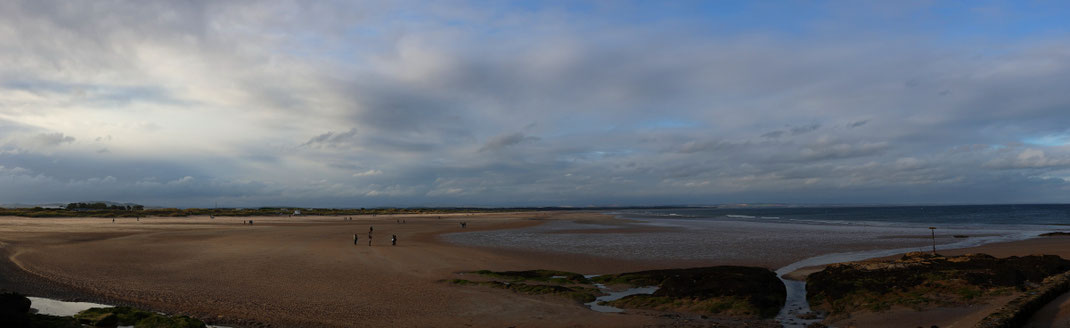 Sehenswürdigkeiten St Andrews: Der traumhafte Strand «Castle Sands»