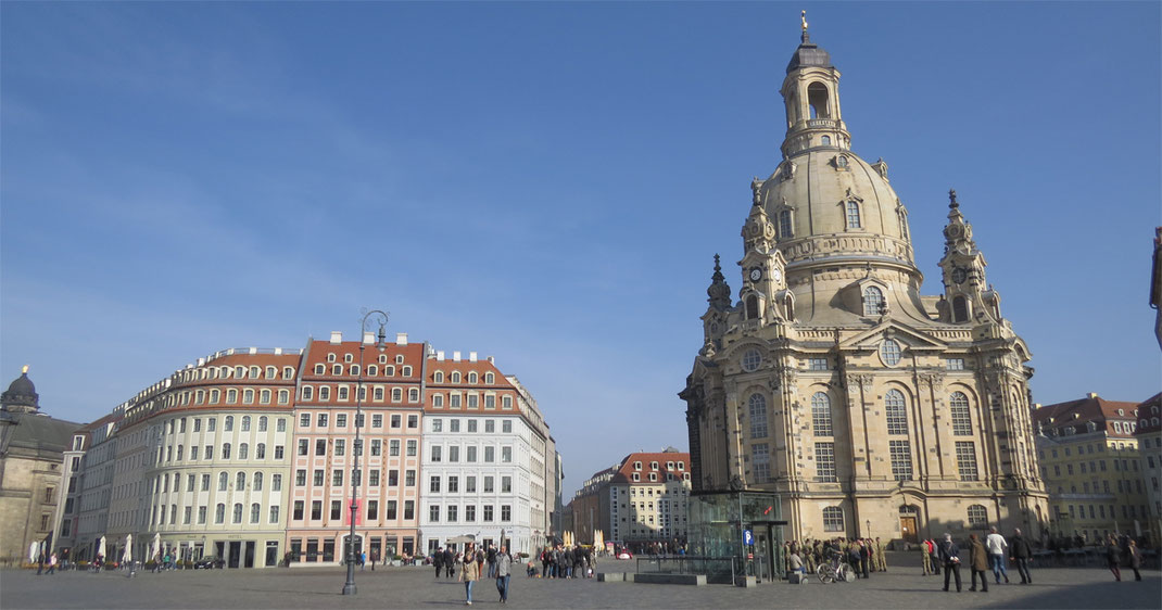 Sehenswürdigkeiten Deutschland: Frauenkirche in Dresden.