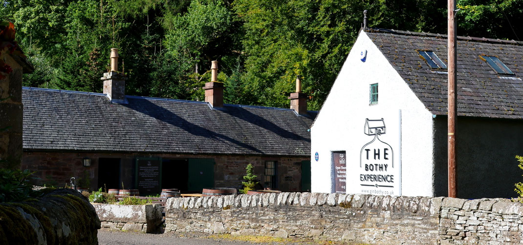 Sehenswürdigkeiten Glamis: Die Gin-Brauerei «The Bothy Experience».