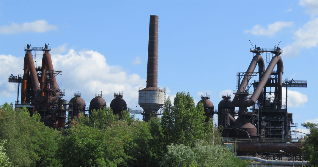 Sehenswürdigkeiten Eisenhüttenstadt: Rostige Industrieanlagen