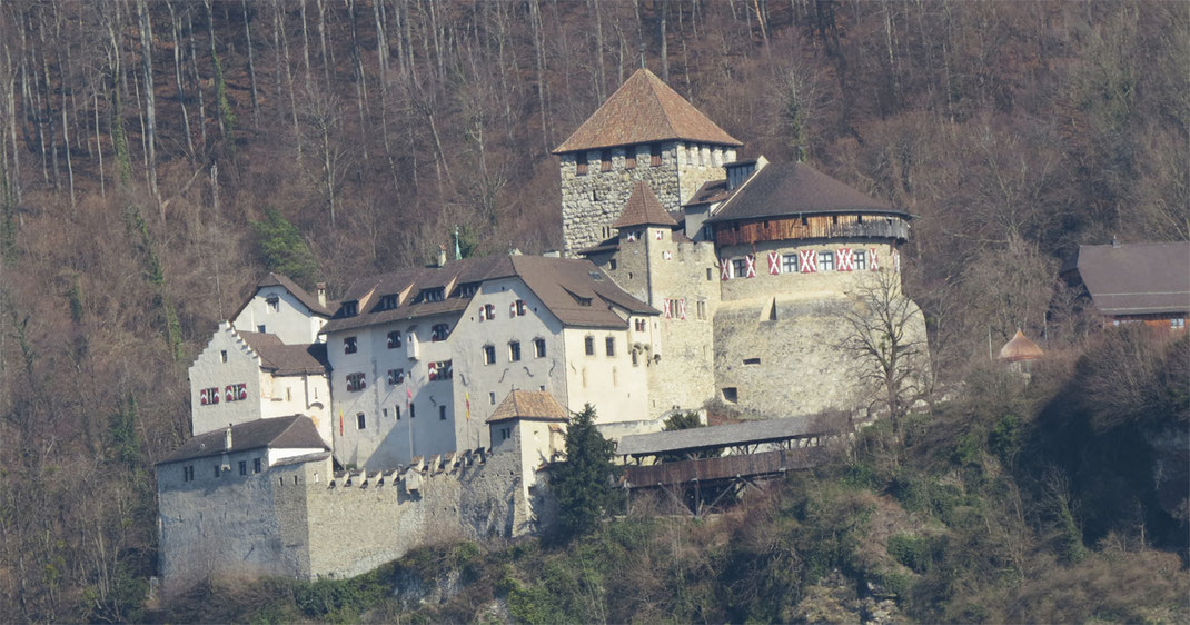 Sehenswürdigkeiten Vaduz: Schloss Vaduz (Fürstentum Liechtenstein)