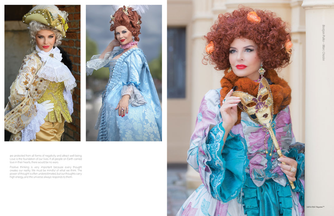 Joi eń Stye MAGAZIN Ausgabe Januar 2026 - Foto rechts: Venezianische Tage in Schwerin 20.09.2026 - @Isabella Rich (Venedig) - Foto: Reimond @herrweding.de