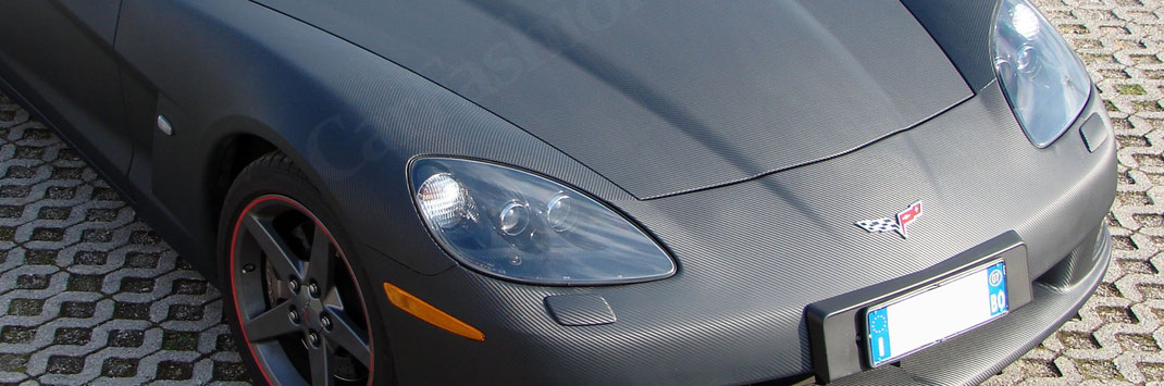 Chevrolet Corvette - Wrapping completo carbonio