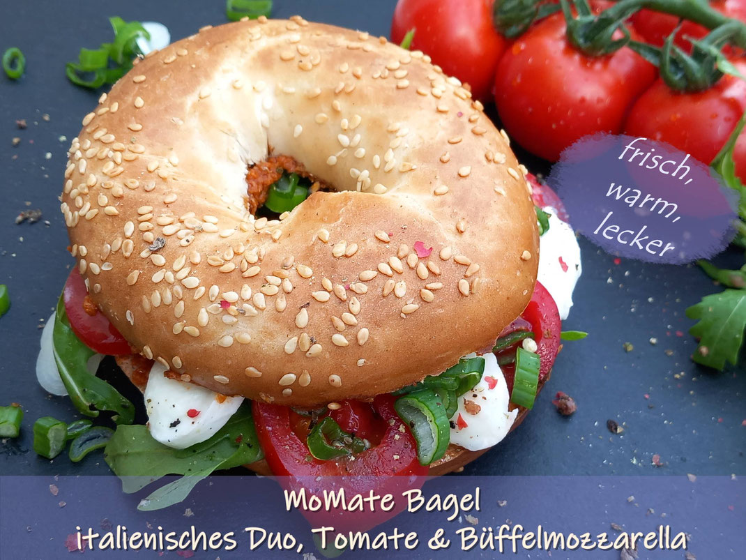 MoMate Bagel vom KommZuPotte Foodtruck