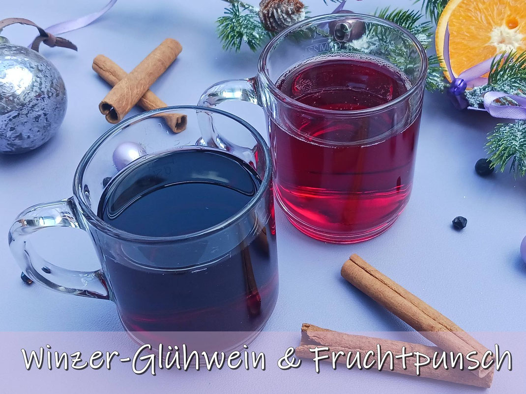 Glühwein und Fruchtpunsch aus dem Weihnachts Foodtruck von KommZuPotte