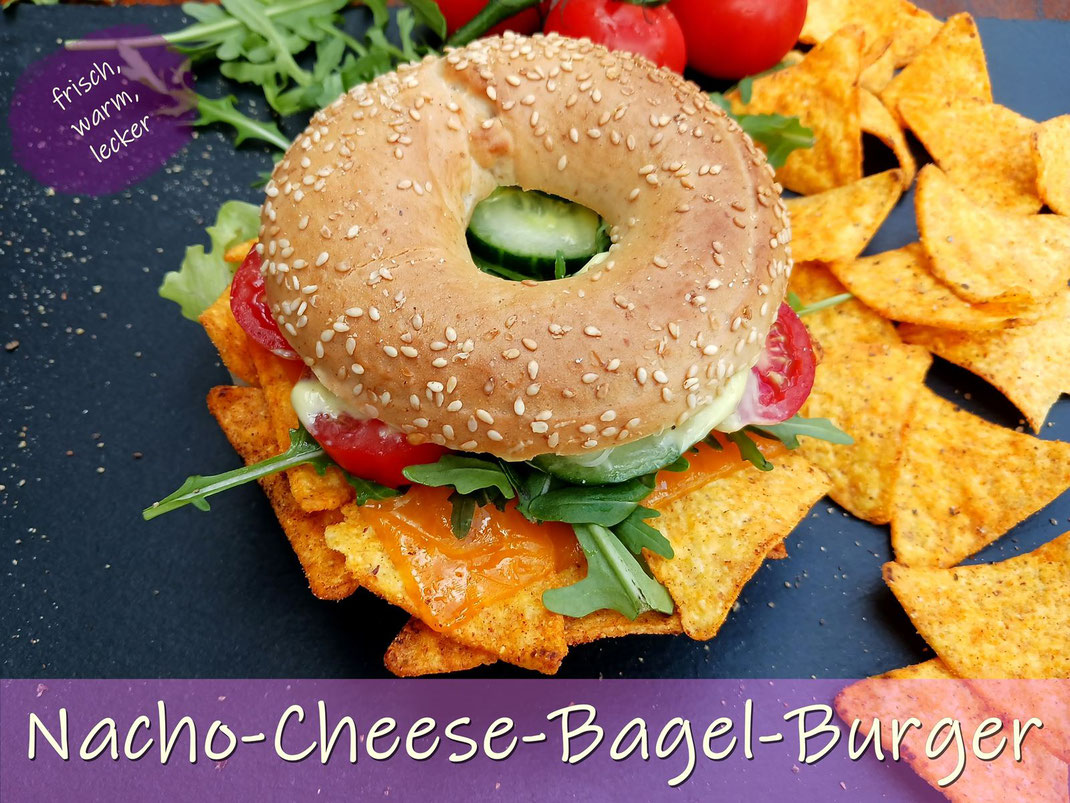 NachoCheese BagelBurger KommZuPotte