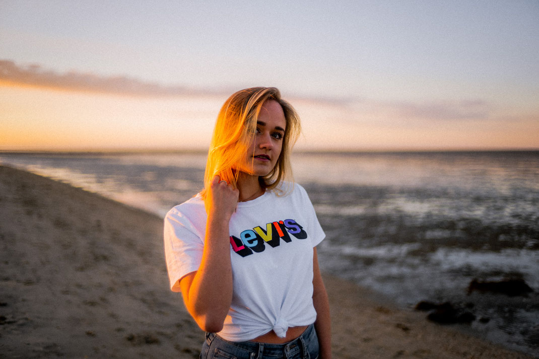 Fotoshooting an der Nordsee