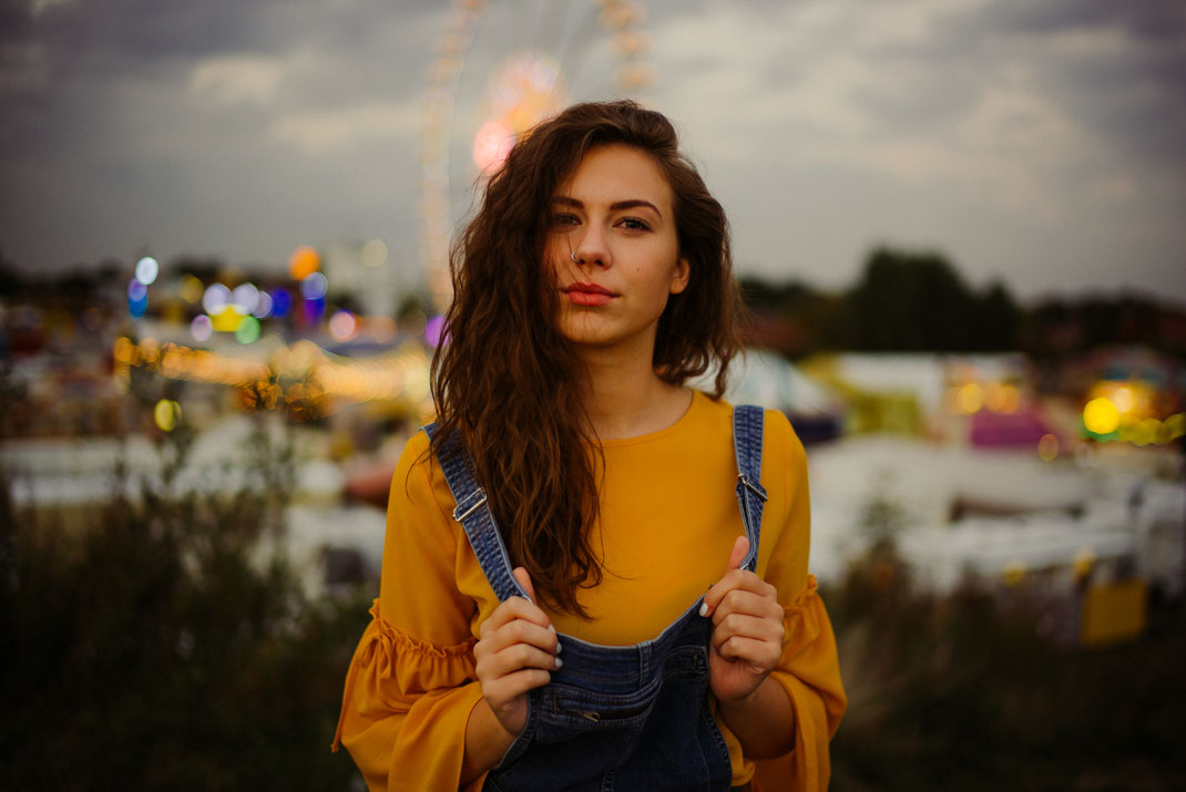 Fotoshooting auf dem Oldenburger Kramermarkt