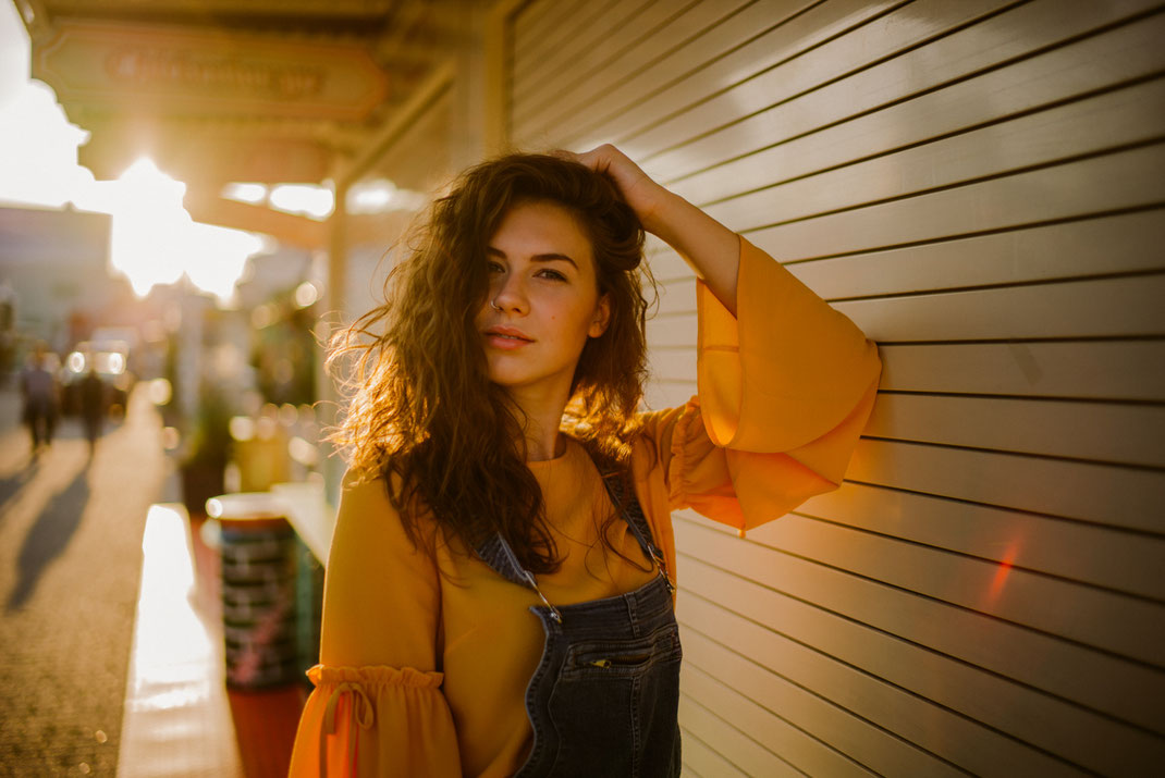 Fotoshooting auf dem Oldenburger Kramermarkt