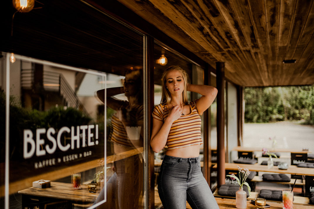Fotoshooting im Oldenburger Beschte