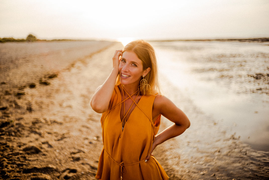 Sommerliche Fotos an der Nordsee mit Julia