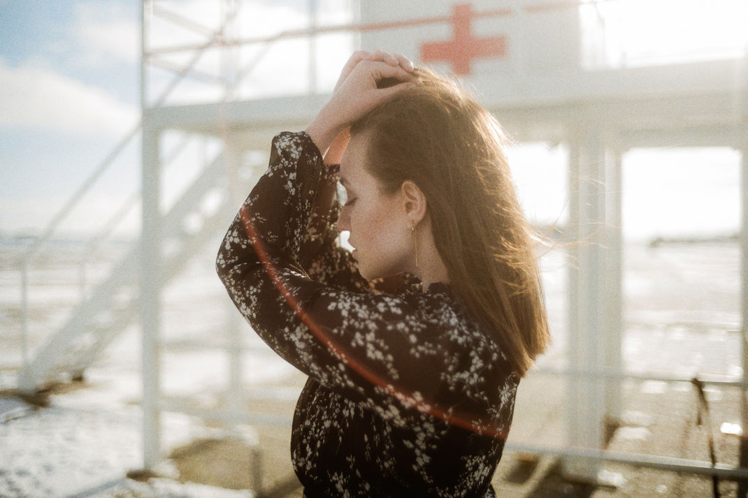 Fotoshooting an der Nordsee