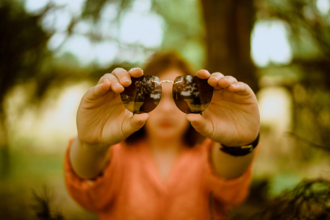 Foto einer Sonnenbrille