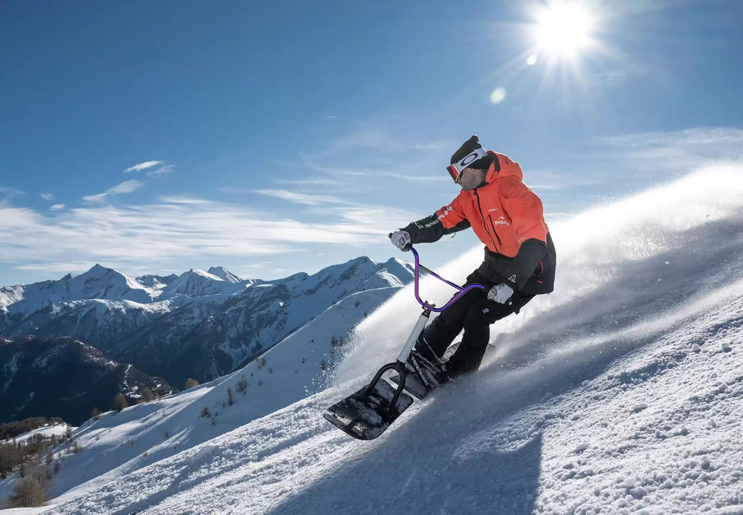  Location snowscoot Manigod – utilisation sur les pistes de la station