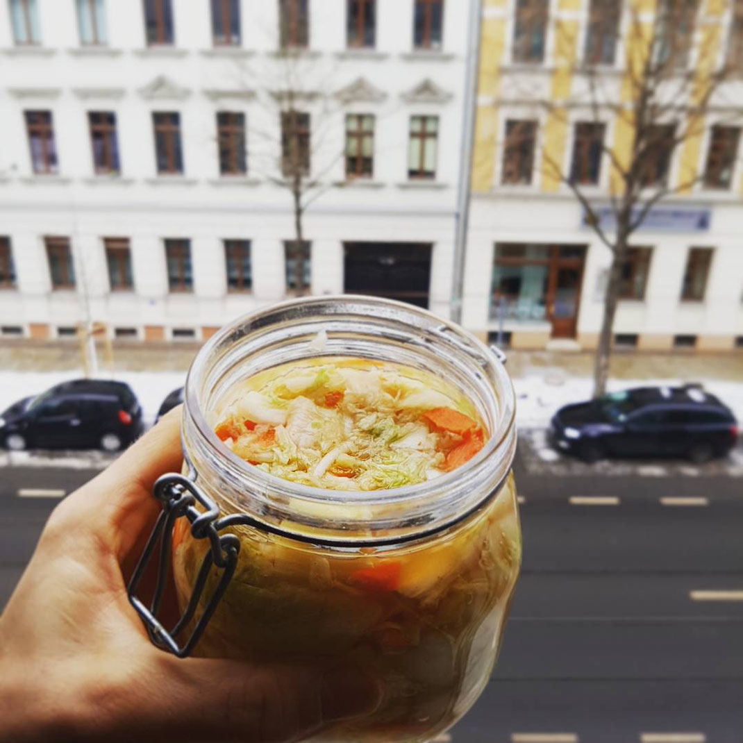 Kimchi fermentieren