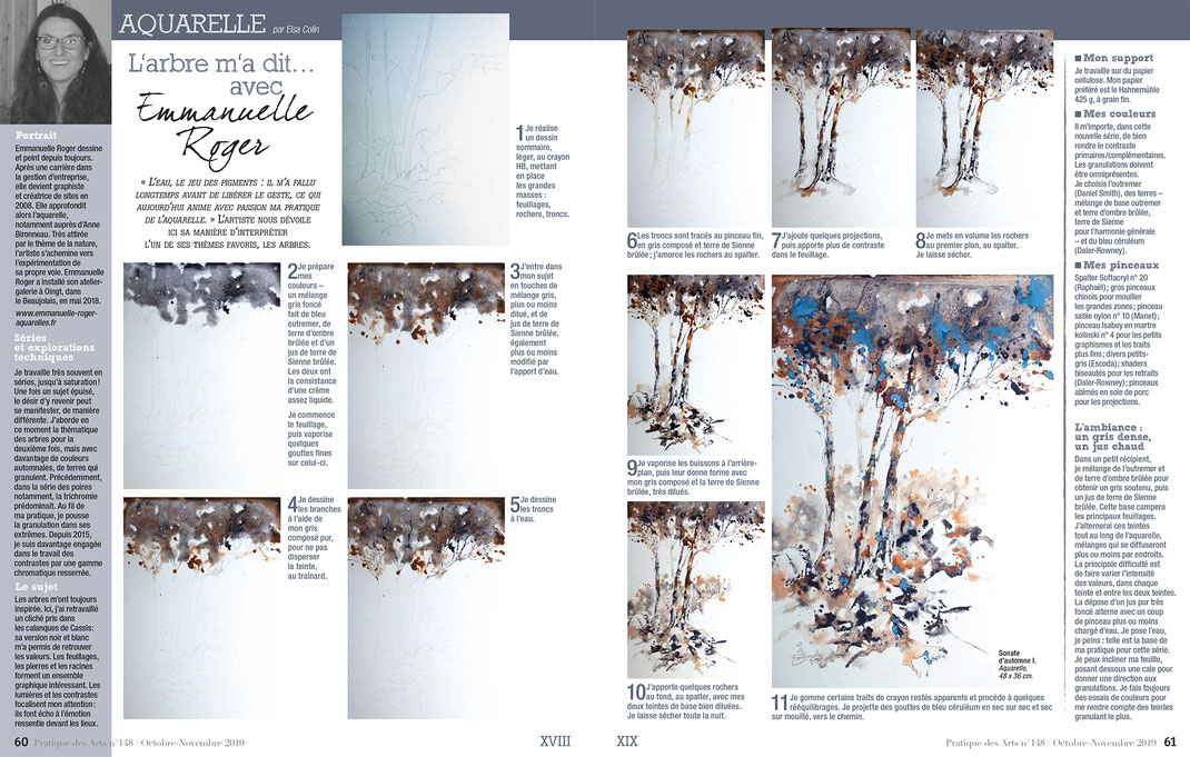 Article Pratique Des Arts no 148 Septembre / Novembre 2019