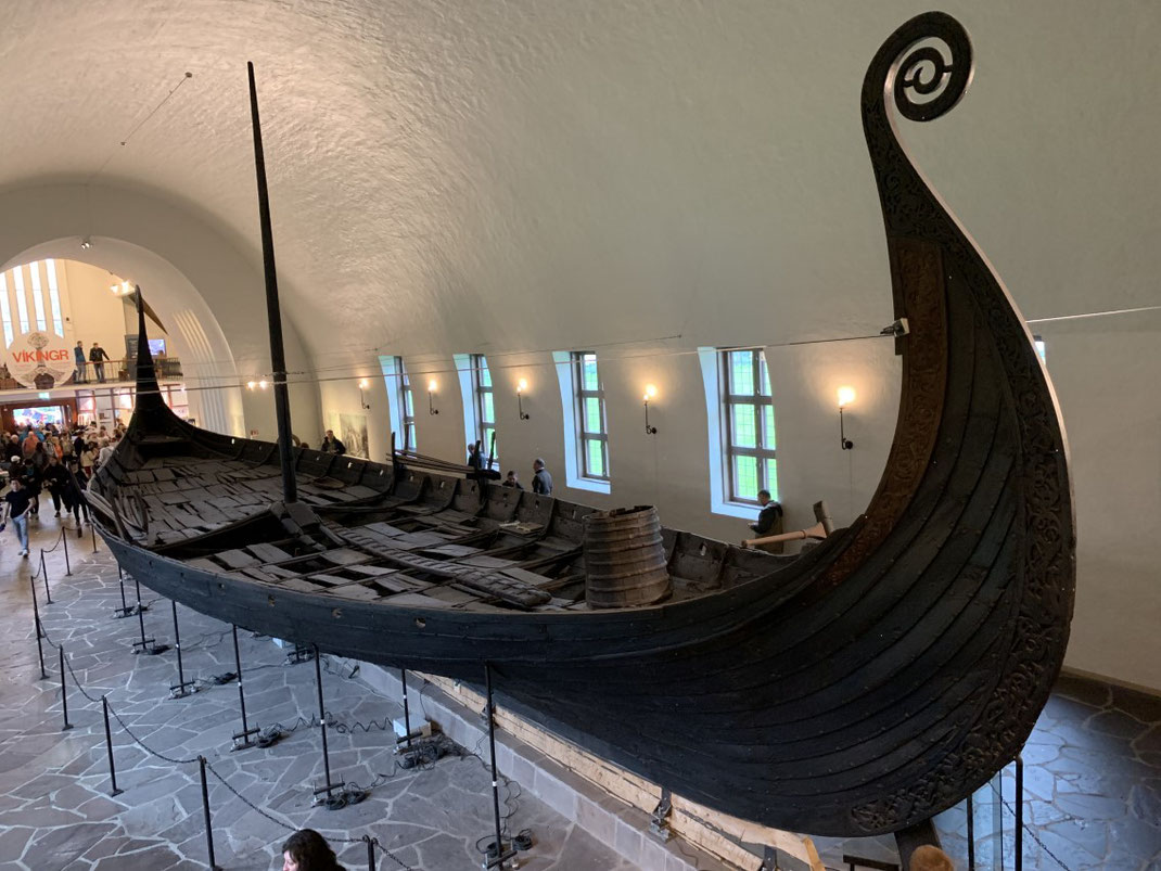 Norwegen, Oslo, Wikinger Museum, Wikingerschiff