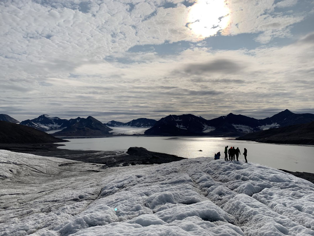 Spitzbergen, Svalbard, Gletscher, Fjord