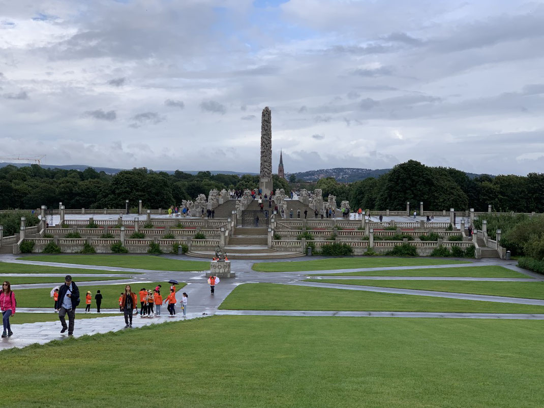 Norwegen, Oslo, Frognerpark, Vigeland Park, Skulpturen, Kunst, Bronze