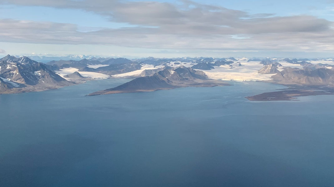 Spitzbergen, Gletscher, Svalbard 76 Grad Nord