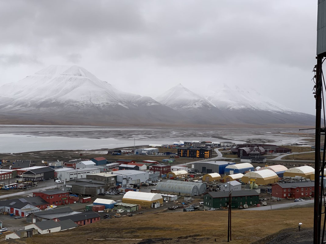 Longyearbyen, Spitzbergen, Svalbard, Islfjord
