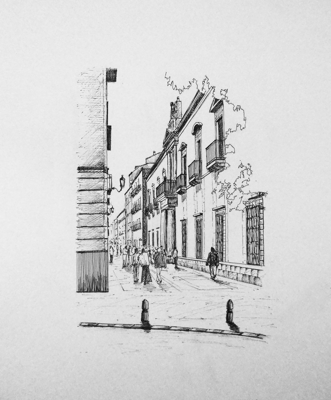 Calle Pontezuelas, Granada, España, 2008