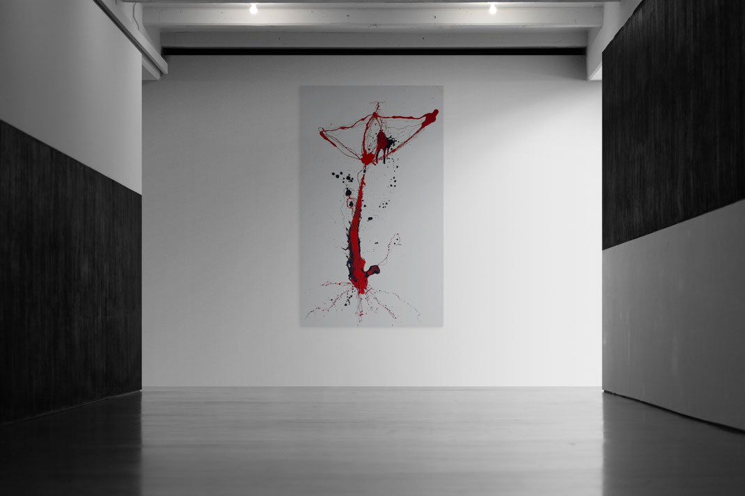 Acrylic on canvas / 220x120 cm unframed / 2026 / unique