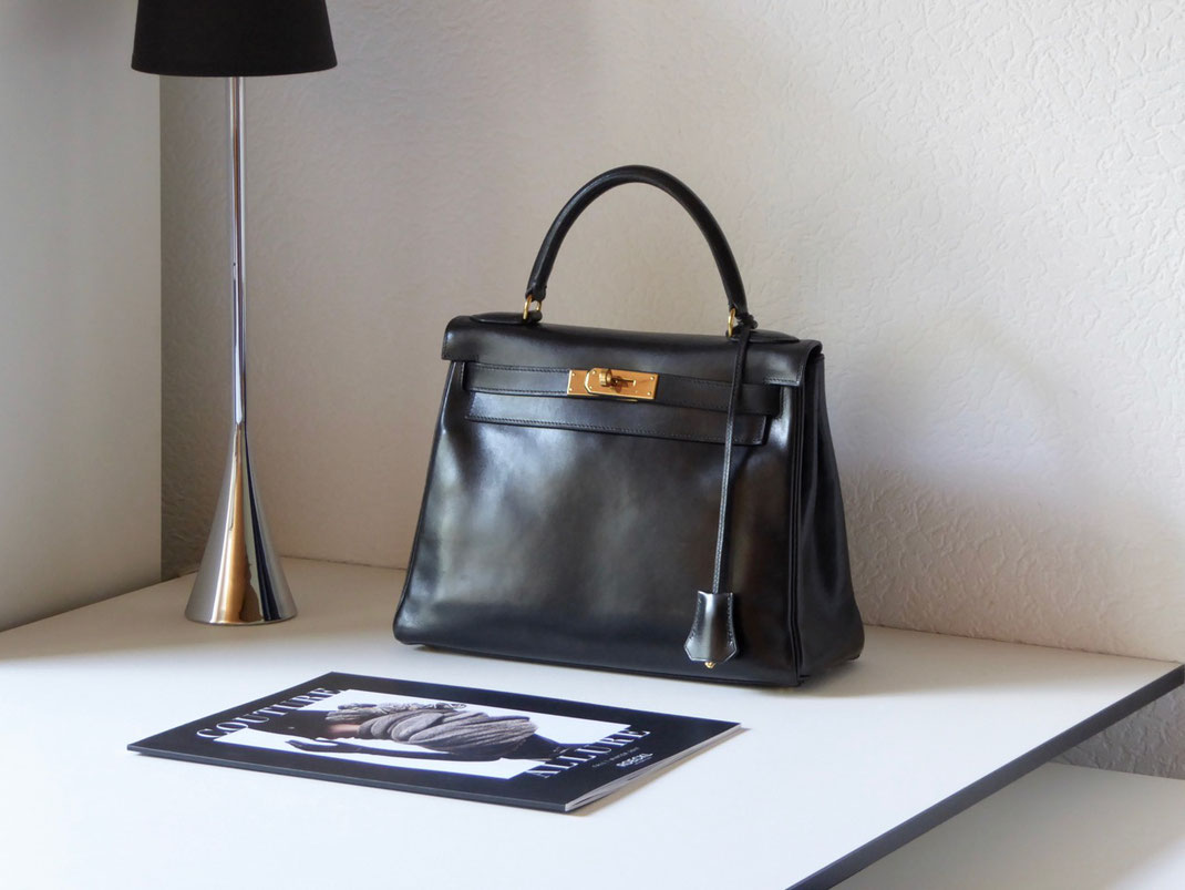 TASCHEN-WELLNESS Berlin | feine Lederpflege | Vintage Kelly Bag | Luxury Vintage | Designer Handbags