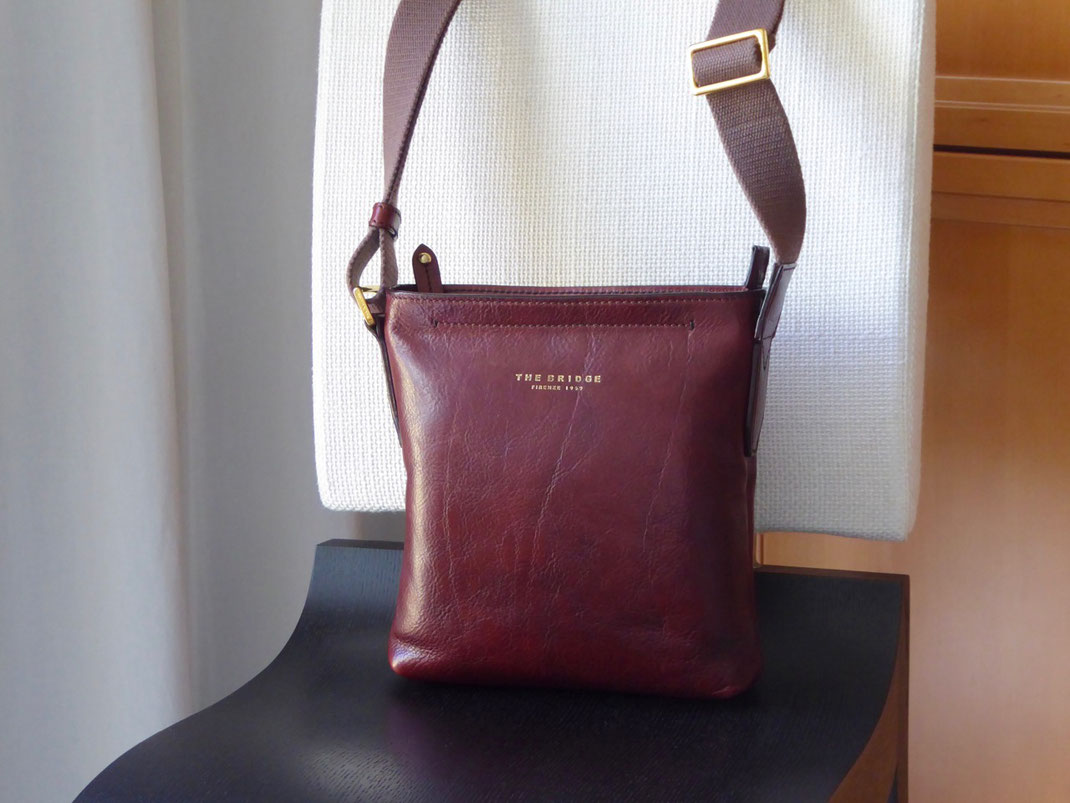 TASCHEN-WELLNESS Berlin | feine Lederpflege | SPA Taschenpflege | Vintage THE BRIDGE Bag | Luxury Vintage | Leathercare
