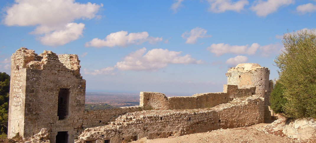 Die Burg ist teiweise wirklich gut erhalten