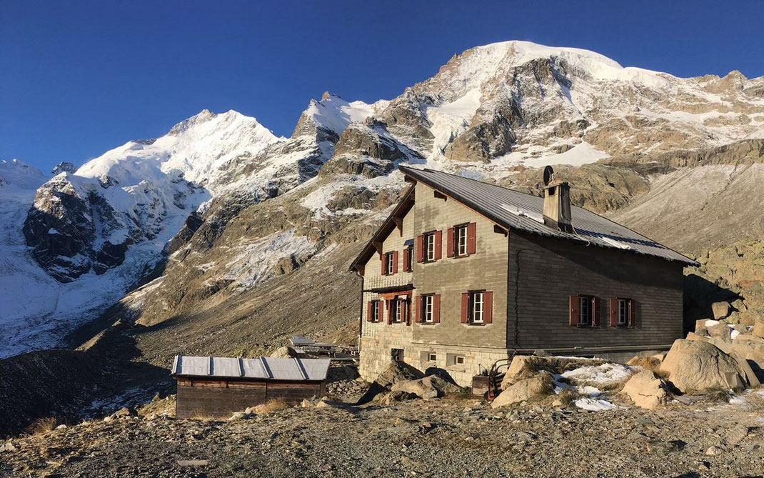 Bovalhütte / Chamanna da Boval Schweiz Zwitserland