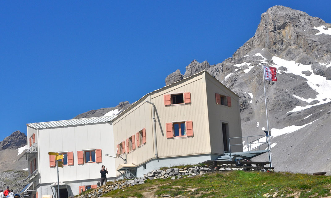 Cabane des Audannes Wallis Schweiz Zwitserland