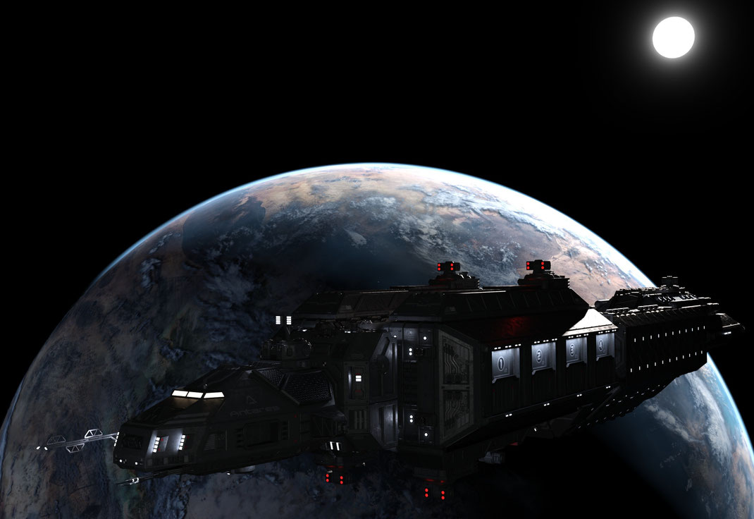 Apollon, a sleeper-ship heading to alpha centauri