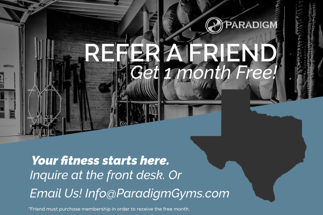 PARADIGM Gym Dallas Consistent. Balanced. Lifestyle. Fitness.