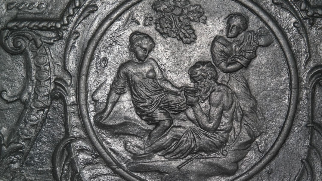 Picture: Close-Up View: Loth and his daugthers - Scene from the Old Testament