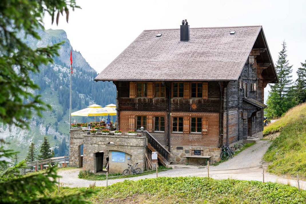 Das Regimentchalet feiert diesen Herbst das 80-jährige Jubiläum. Quelle: Thomas Delley (Archivbild)