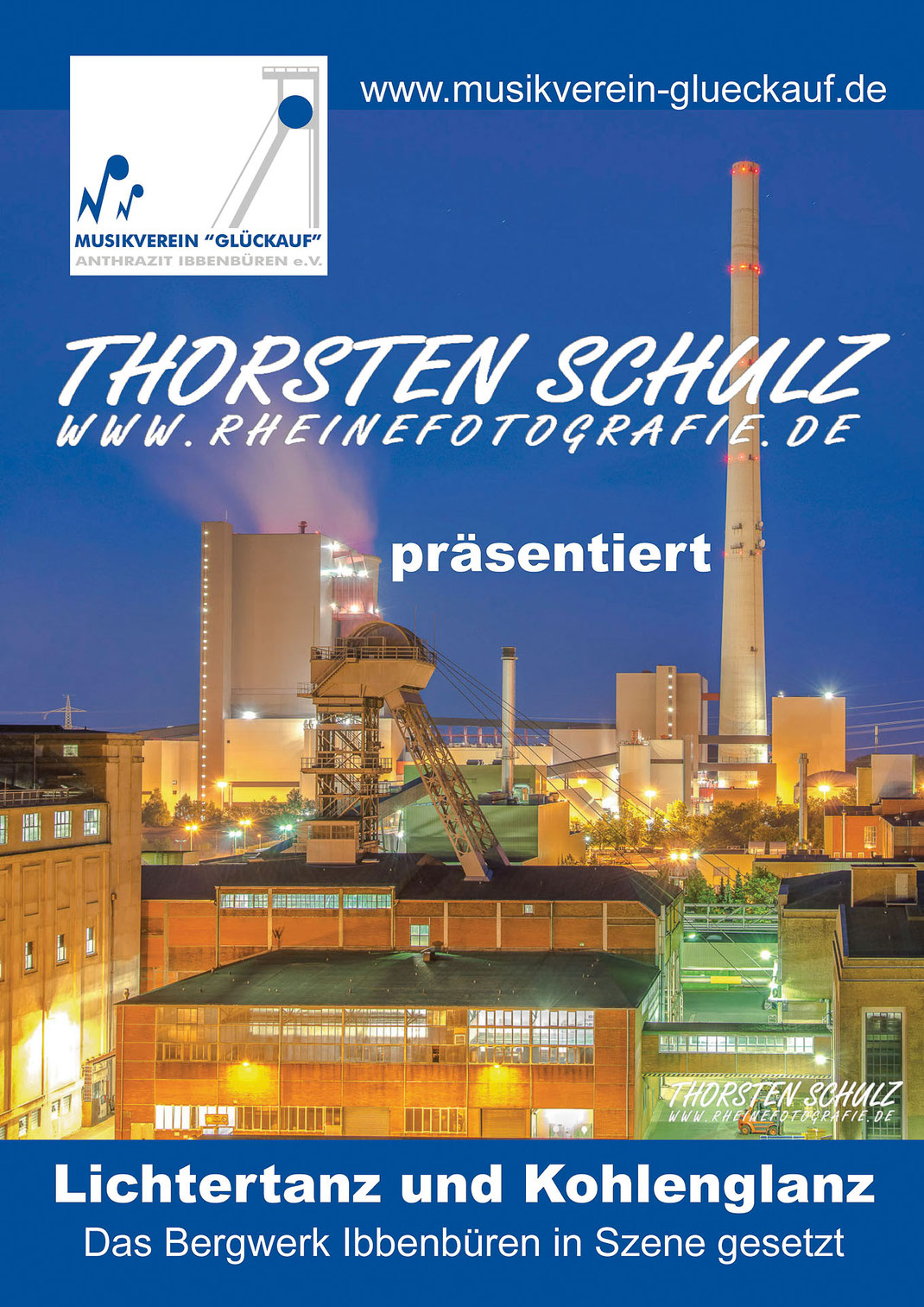 Ausstellung beim Jubiläumskonzert " 60 Jahre Feierabendsaison" des  Musikvereins "Glückauf" Anthrazit Ibbenbüren e.V. am 16.03.2017 im Bürgerhaus Ibbenbüren