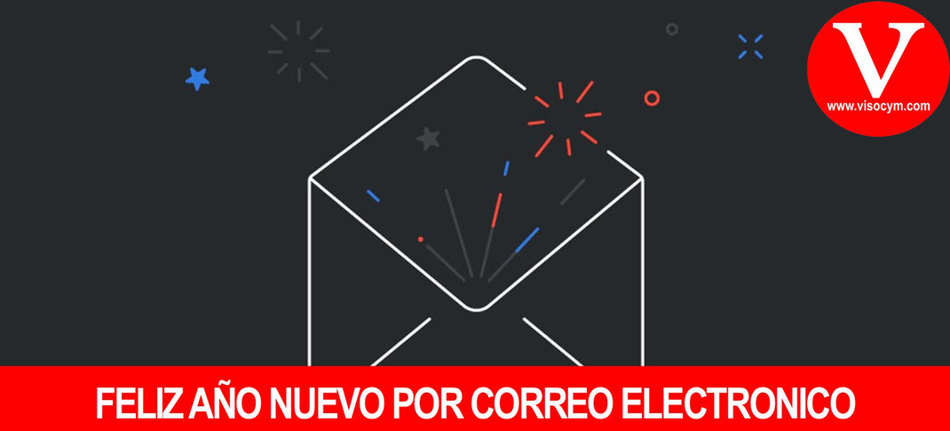 Feliz Navidad y Año nuevo por correo electrónico