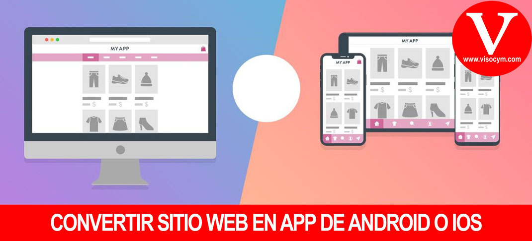 Convertir sitio web en app de android o IOS