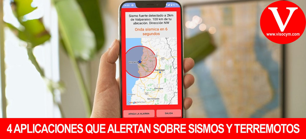 4 aplicaciones que te alertaran sobre sismos y terremotos
