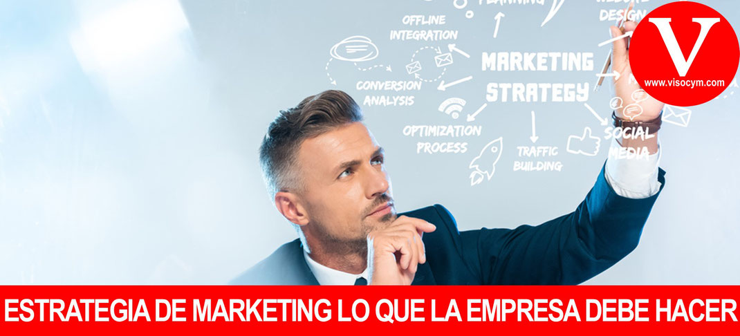 Estrategia de marketing lo que la empresa debe hacer