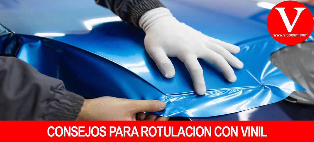 Consejos para rotulacion con Vinil