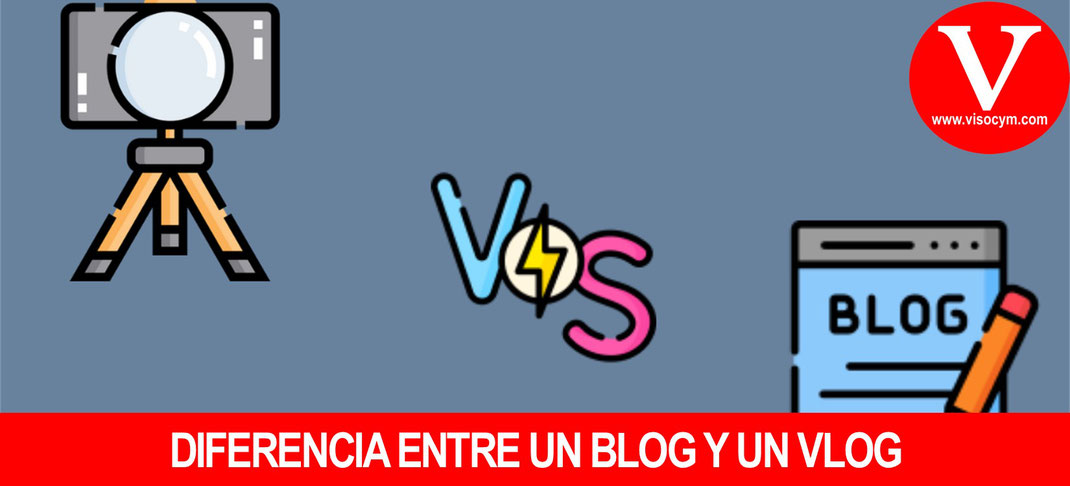 Diferencia entre un blog y un vlog