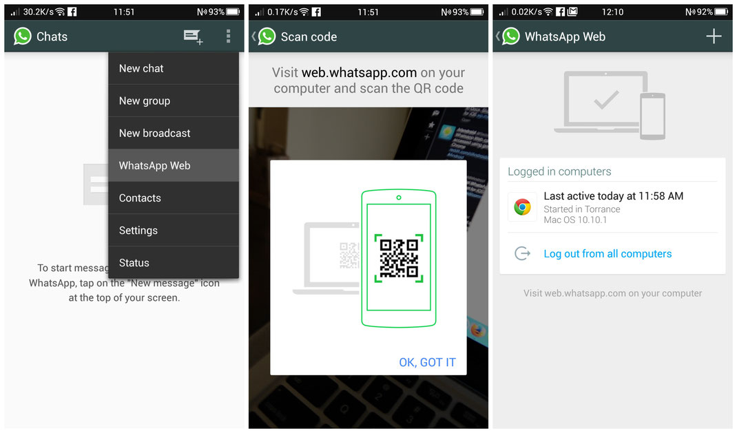 Como utilizar whatsapp en una computadora