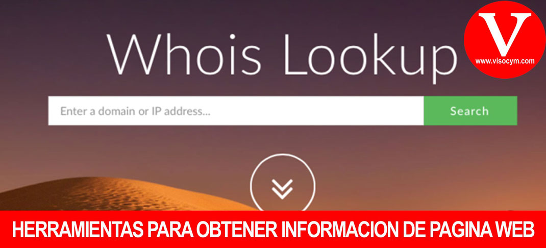 Herramientas para obtener informacion de pagina web