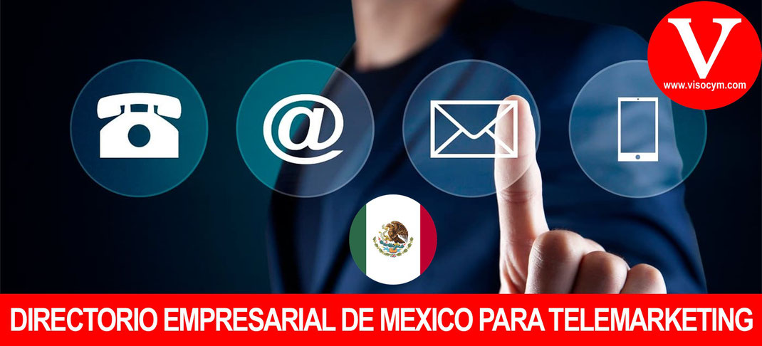 Directorio empresarial de Mexico para telemarketing