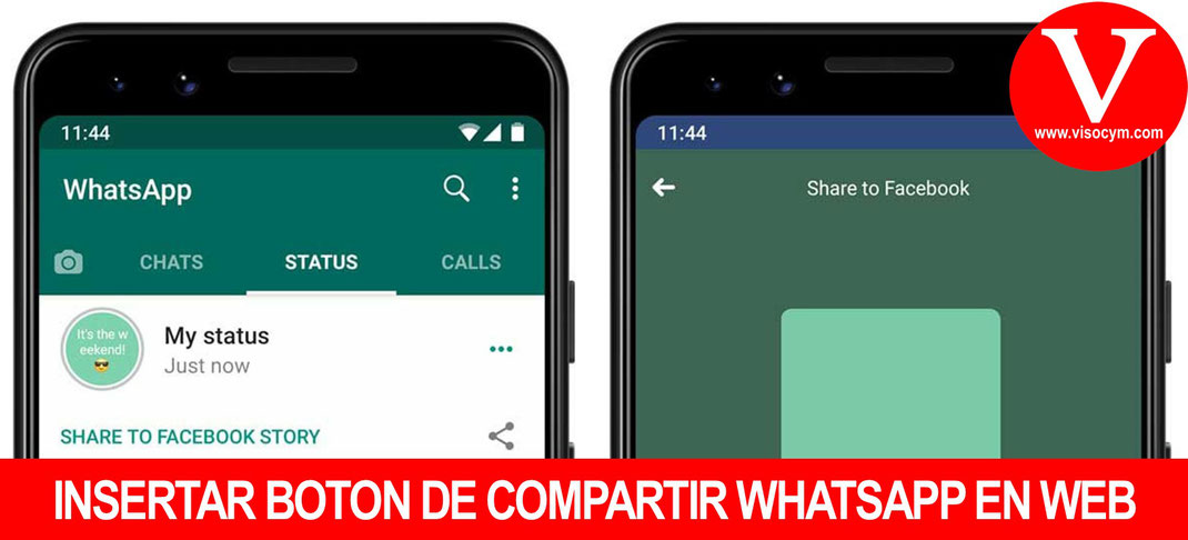 Insertar boton de compartir whatsapp en pagina web y blog