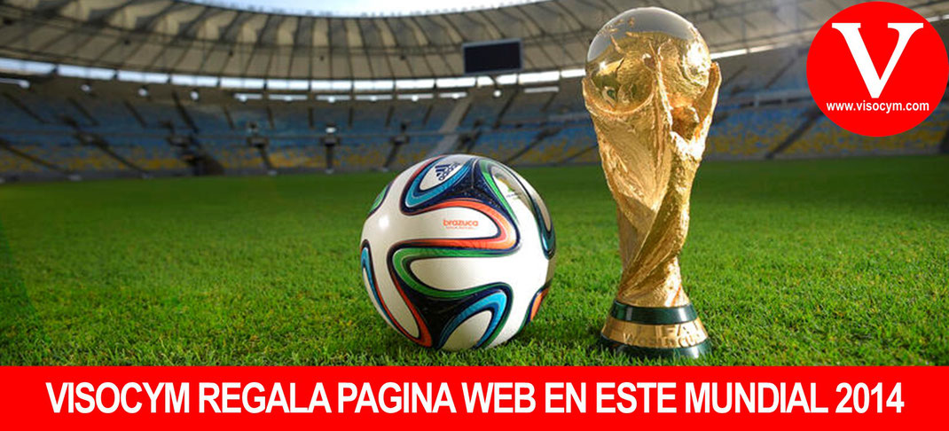 VISOCyM te regala una pagina web en este Mundial 2014