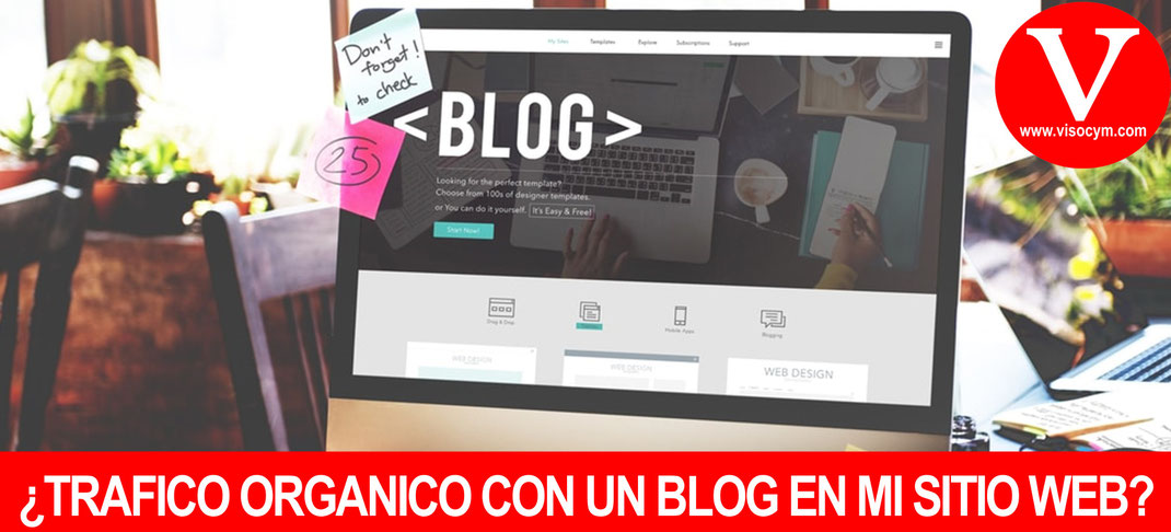 ¿TRAFICO ORGÁNICO CON UN BLOG EN MI SITIO WEB?