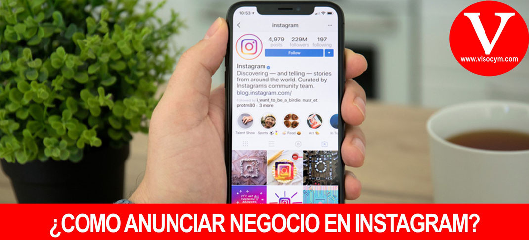 ¿COMO ANUNCIAR NEGOCIO EN INSTAGRAM?